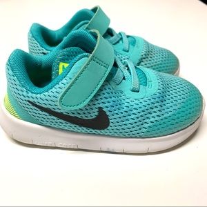 NIKE sz. 8 aqua sneakers - Like new!